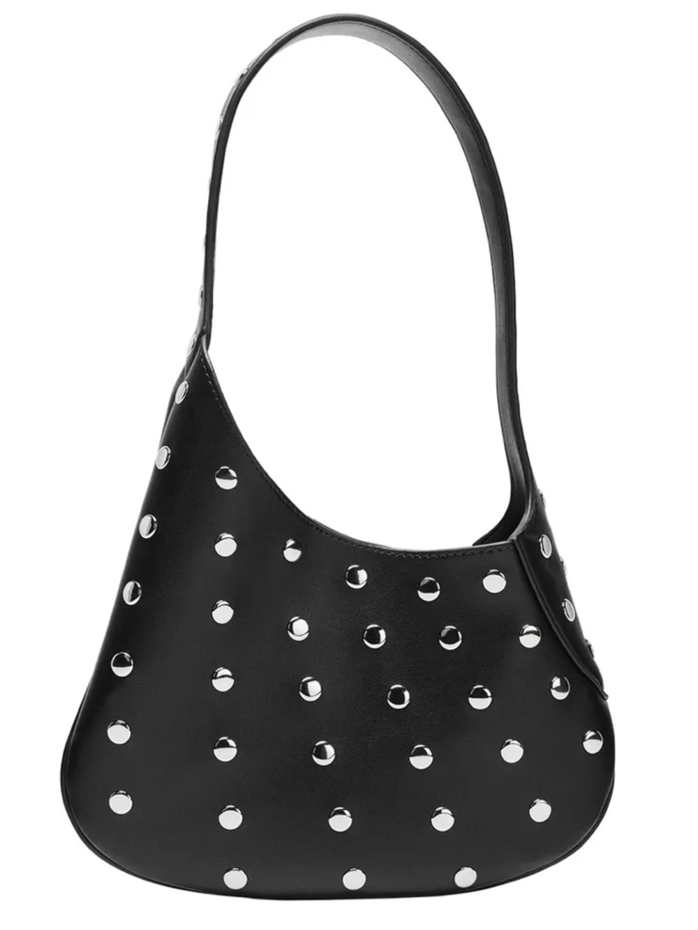 Zara Studded Shoulder Bag